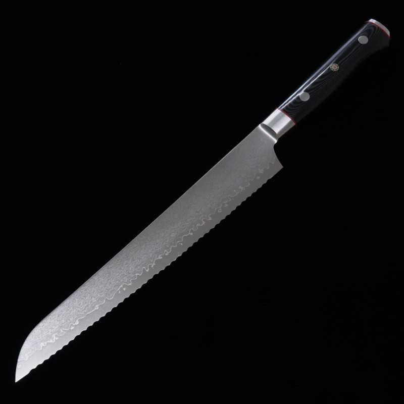 Faca de pão Classic Pro Damascus Zebra ZANMAI MCUSTA  (230mm)