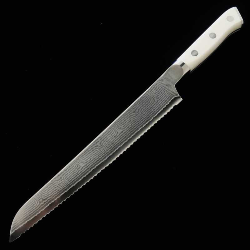 三昧MCUSTA ZANMAI クラシックダマスカス コーリアン　ブレッドナイフ　(230mm)