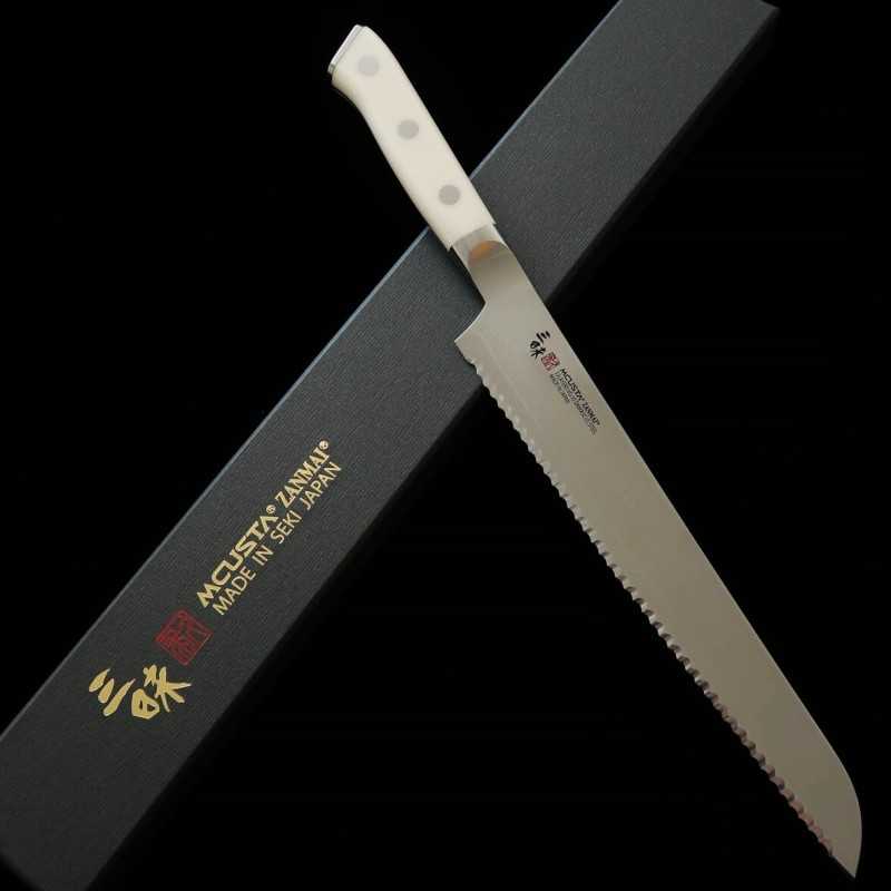三昧MCUSTA ZANMAI クラシックダマスカス コーリアン　ブレッドナイフ　(230mm)