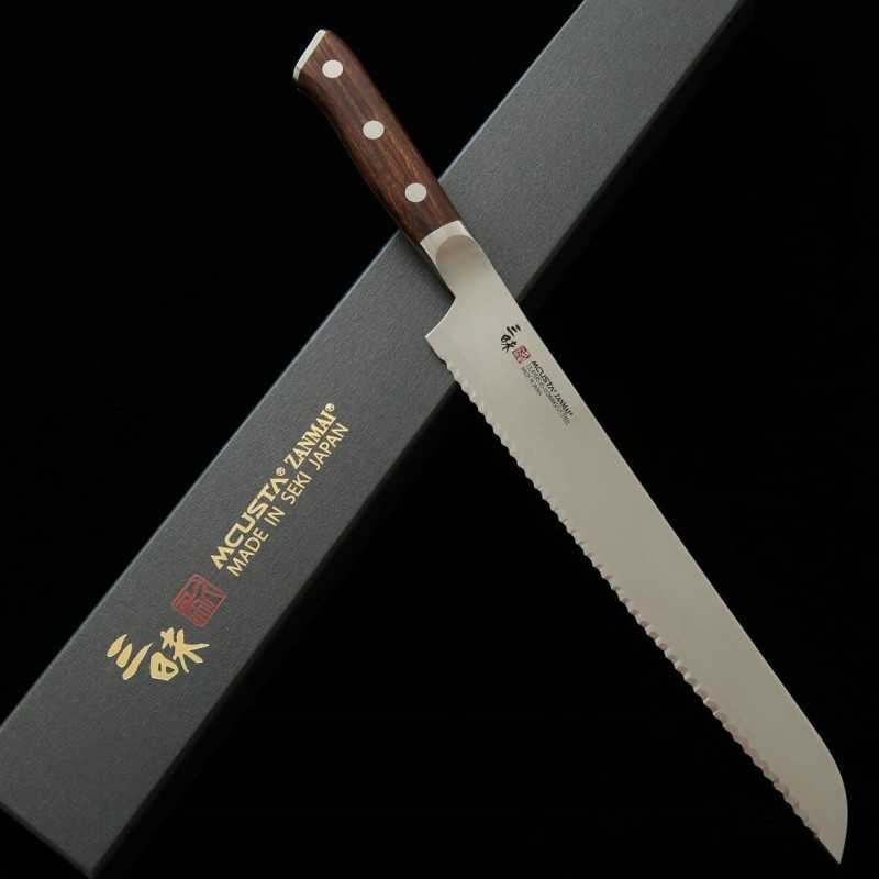 FACA DE PÃO CLASSIC PREMIUM ZANMAI MCUSTA (230mm)