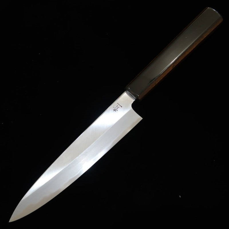 景清 KAGEKIYO Acero azul nº 1, laca negra brillante, petty (150/210 mm)