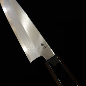 景清 KAGEKIYO Acero azul nº 1, laca negra brillante, petty (150/210 mm)