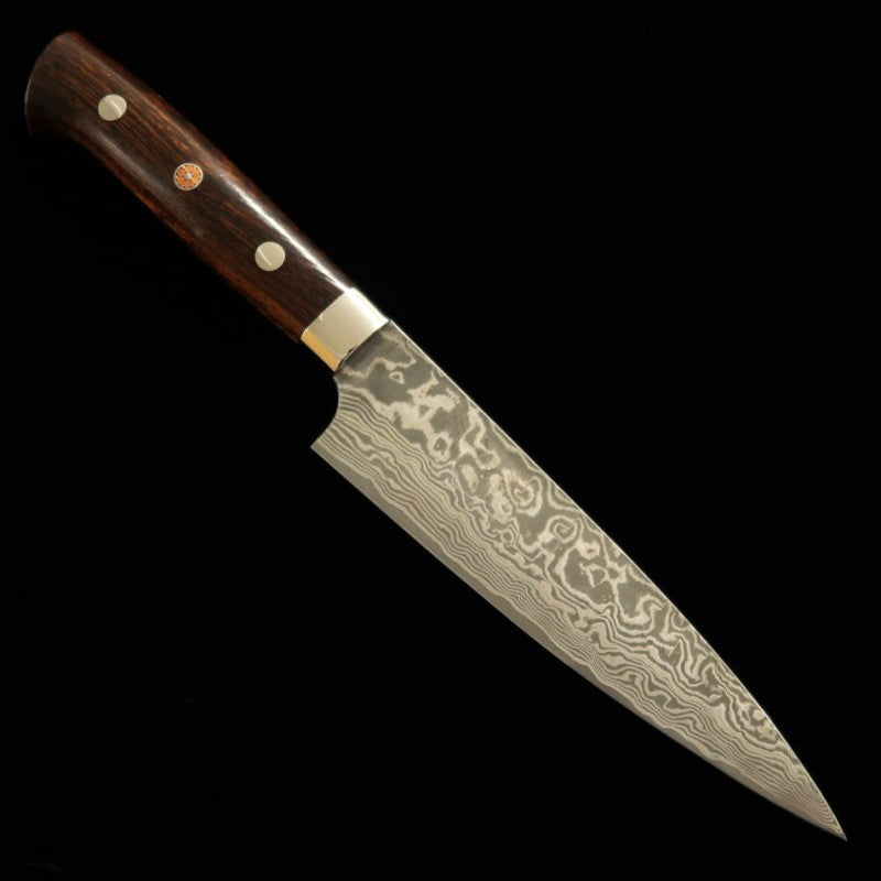 SAJI TAKESHI Petty R2 Damascus Ironwood (135/150mm)