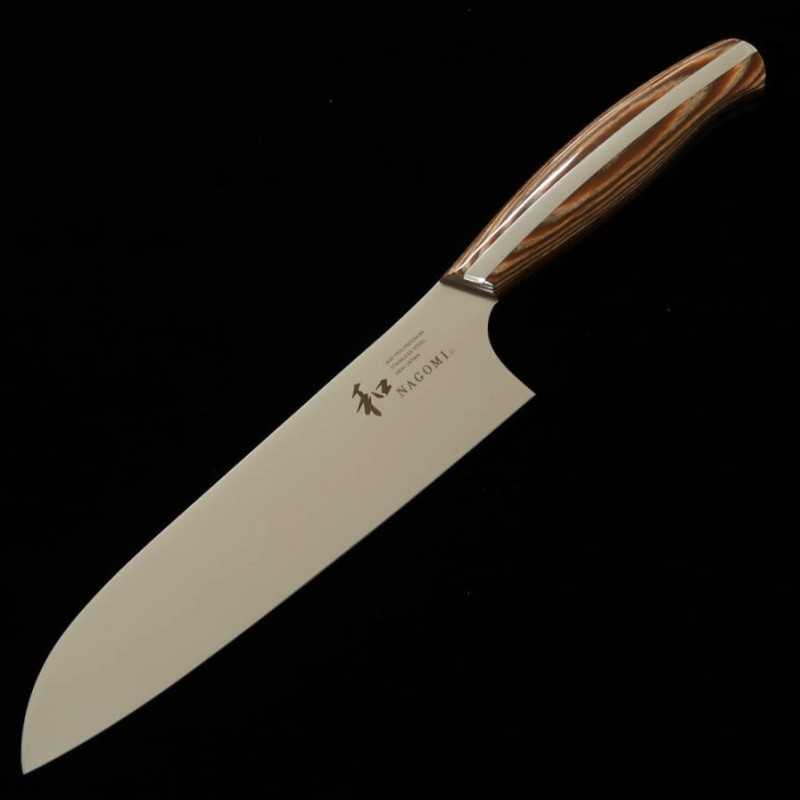 Santoku NAGOMI acero inoxidable 440A (180 mm)