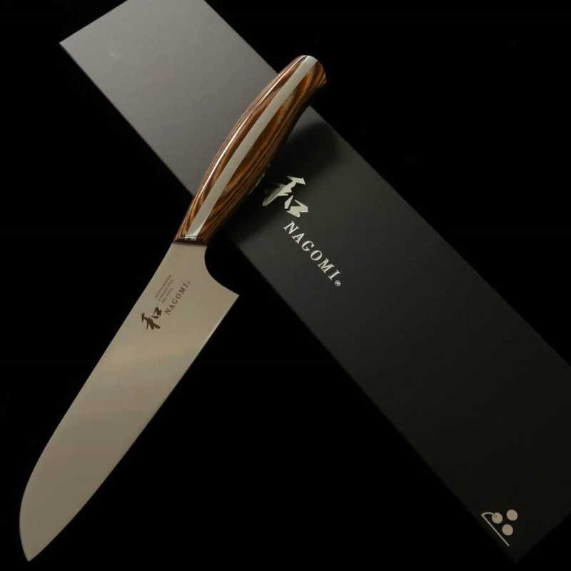 Santoku NAGOMI acero inoxidable 440A (180 mm)