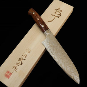 佐治武士 SAJI TAKESHI R2 ダイヤモンドフィニッシュ 三徳 (180mm)