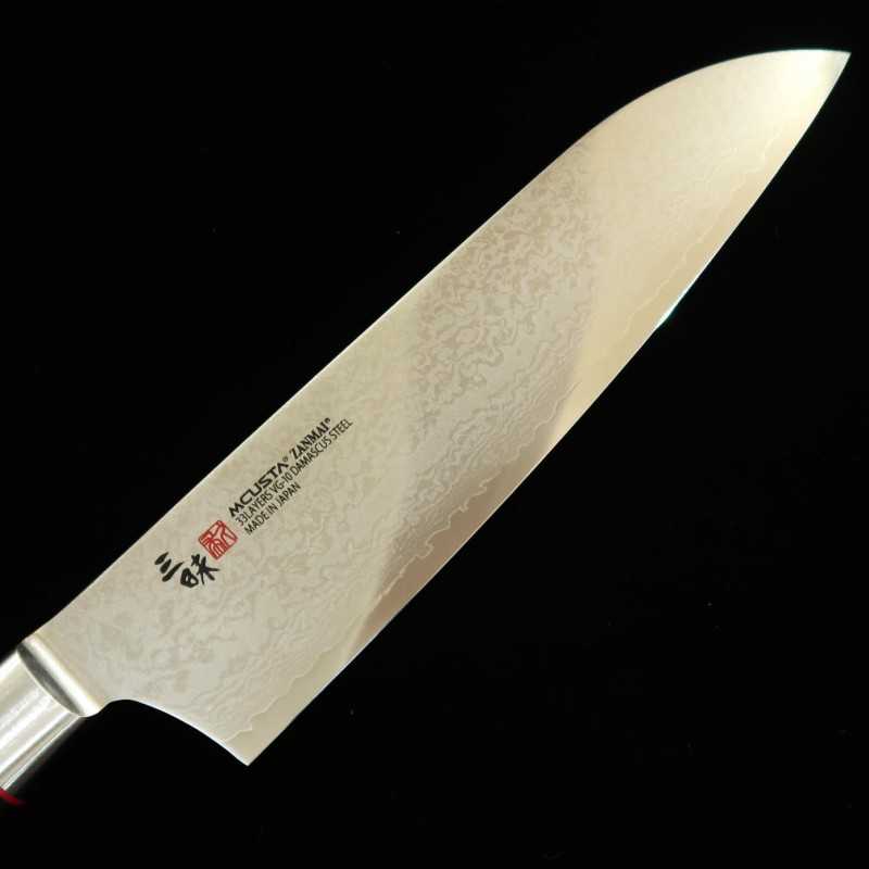 ZANMAI MCUSTA Santoku Classic Pro Damascus Zebra (180mm)