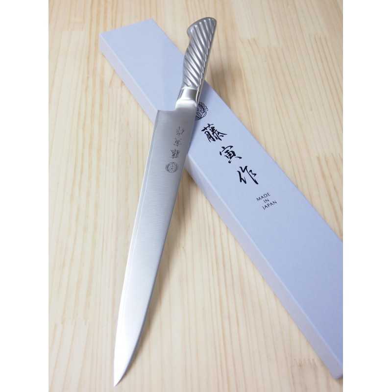 FUJITORA Fujitora todo inoxidable sujihiki (240/270mm)
