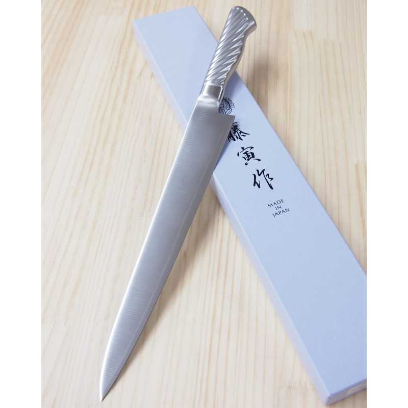 FUJITORA Fujitora todo inoxidable sujihiki (240/270mm)