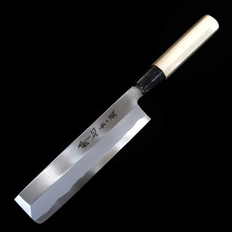 SUISIN Shirogami n.º 2 Cuchillo usuba para zurdos (180 mm)