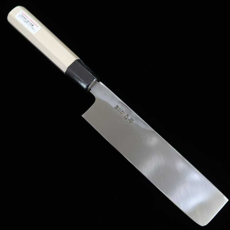SUISIN Shirogami n.º 2 Cuchillo usuba para zurdos (180 mm)