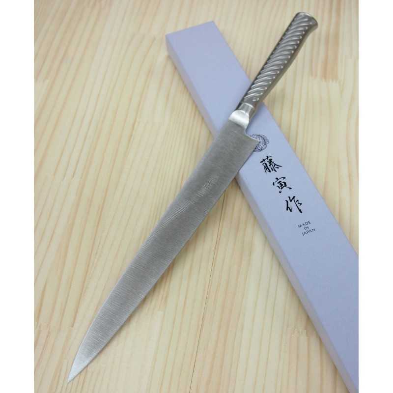 FUJITORA yanagiba de acero inoxidable integral (210-300 mm)