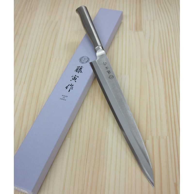 藤寅 FUJITORA 柳刃 オールステンレス (210-300mm)