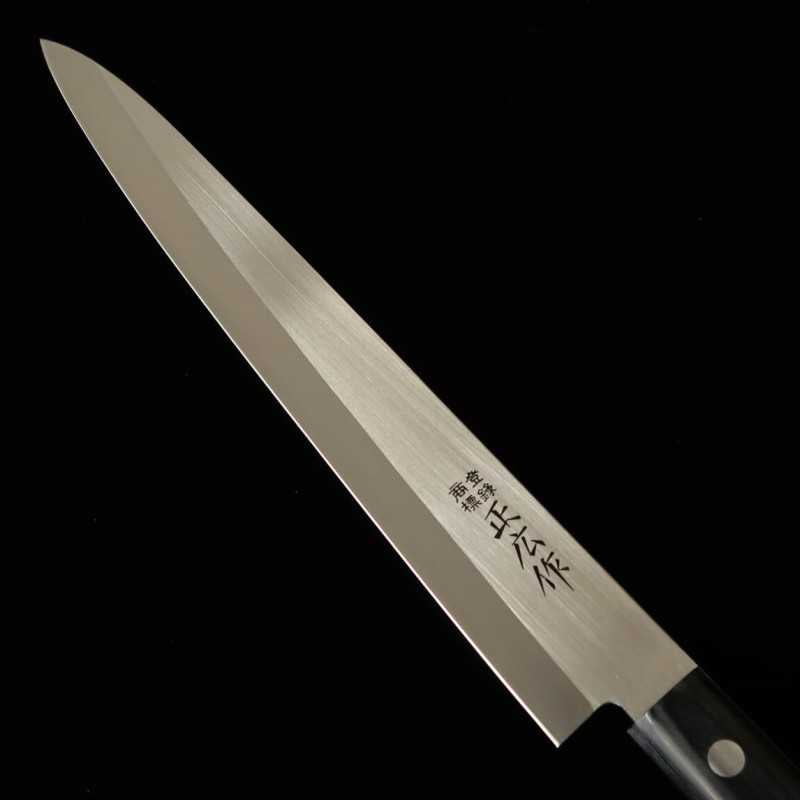 Yanagiba Masahiro Inox, Black Plywood, Left-Handed (210-270mm)