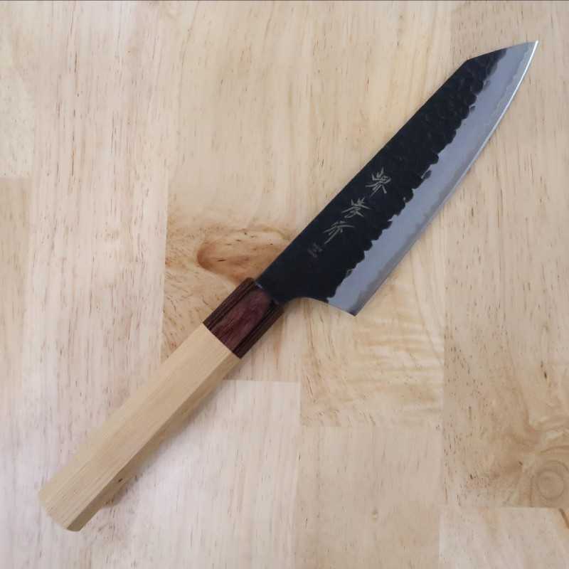 SAKAI TAKAYUKI Kengata Santoku Aogami Super steel (160mm)
