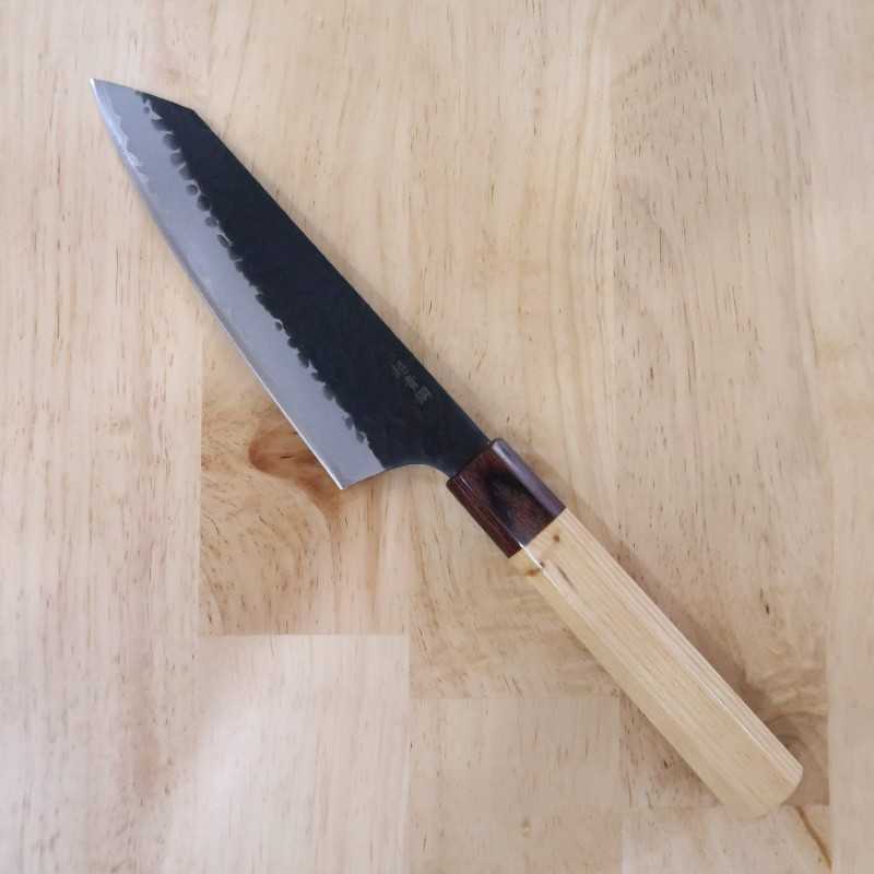 SAKAI TAKAYUKI Kengata Santoku Aogami Super steel (160mm)