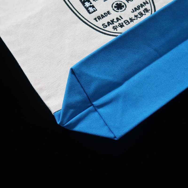 Takada No Hamono Original Embroidered Tote Bag (Blue/Pink/Beige/Black)