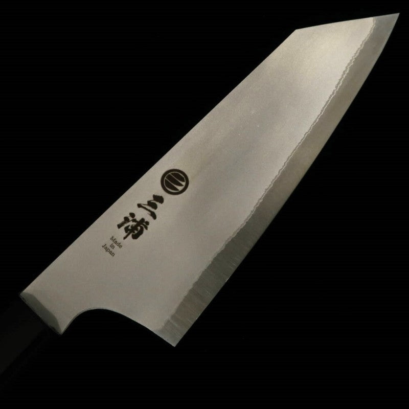 三浦MIURA 切付三徳 HAP40(stainless steel) 紫檀柄 (165mm)