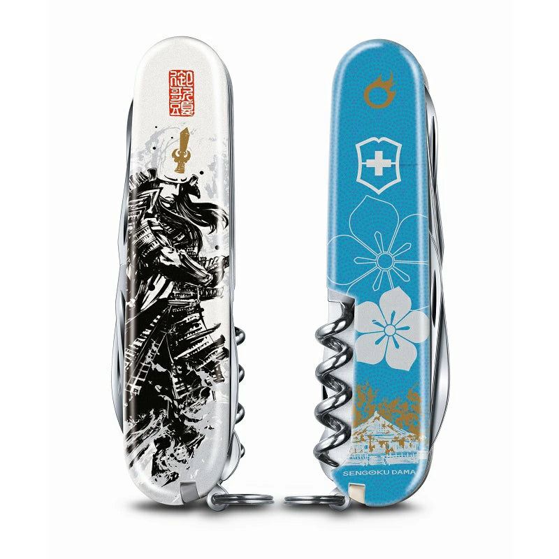 ビクトリノックスVICTORINOX 戦国墨絵クライマーマルチツール 明智光秀