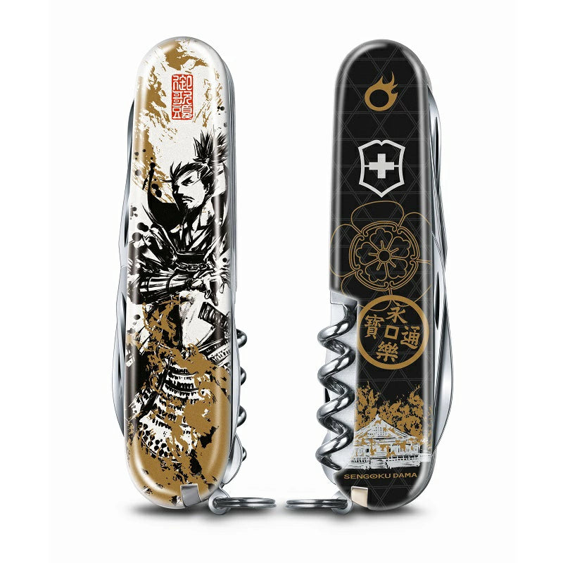 ビクトリノックスVICTORINOX 戦国墨絵クライマーマルチツール 織田信長
