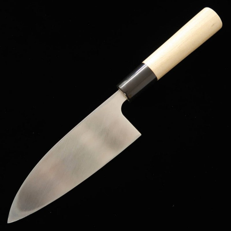 MIURA Deba Molybdenum Kasumi finish Magnolia handle (150-180mm)