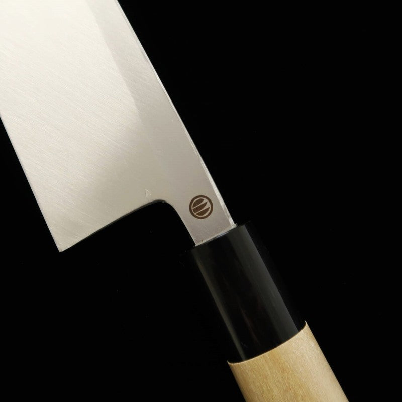 Miura Aïdeba papier blanc n°2 finition Kasumi manche magnolia marron (210/225 mm)