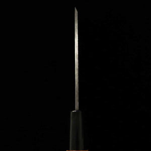 MIURA Ajikiri Single-Edged Aogami No. 2 Kurouchi Zelkova Handle (105mm)