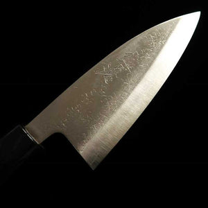 Ajikiri MIURA Ginsan Steel Double-edged with Keyaki Handle (105/120mm)