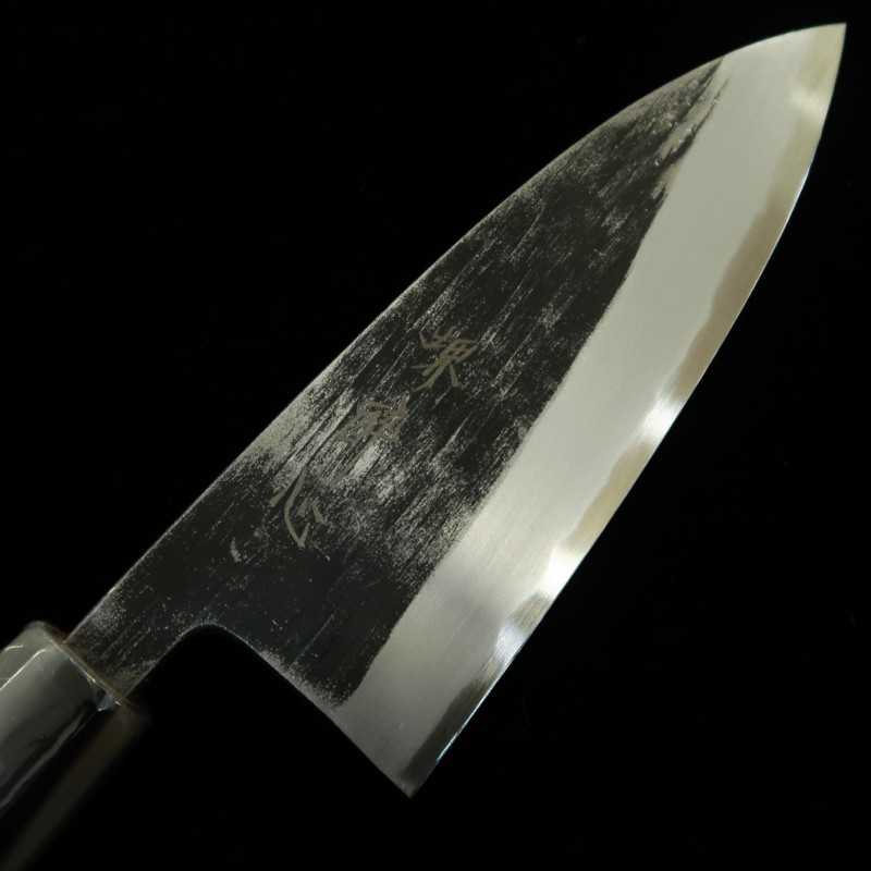 SUISIN Obra de Kenji Togashi Forja negra Shirogami n.º 2 Cuchillo para jurel (aji-kiri) (120 mm)