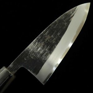 SUISIN Obra de Kenji Togashi Forja negra Shirogami n.º 2 Cuchillo para jurel (aji-kiri) (120 mm)
