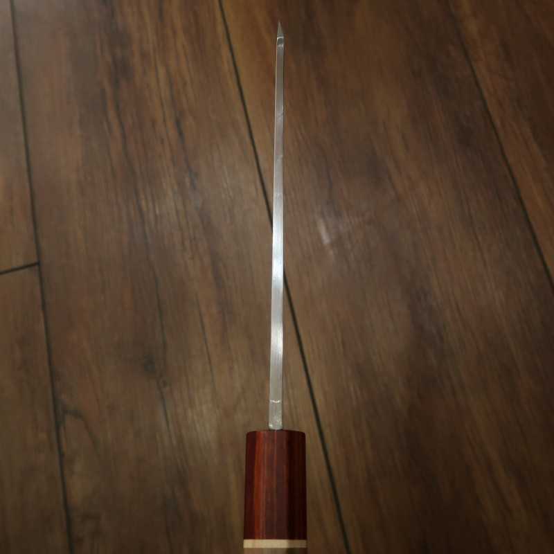 三浦 骨スキ 片刃 SK-5 RGW八角柄 (150mm)