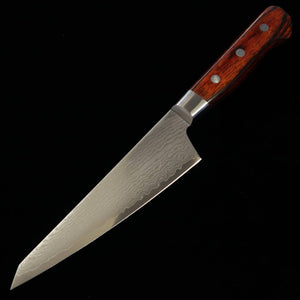 SAKAI TAKAYUKI Honesuki VG10 Damasco de 33 capas martillado mango de caoba (150 mm)