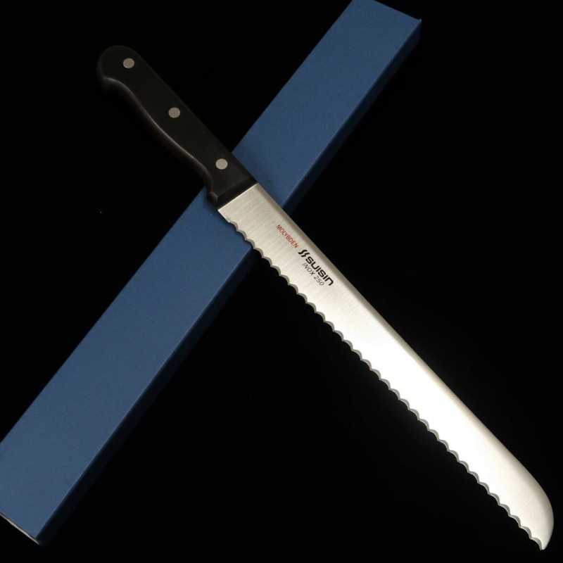 Suishin SUISIN Acero inoxidable Cuchillo para pan (250 mm)