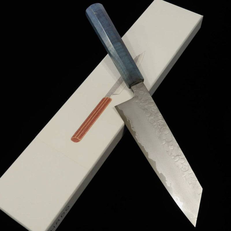 HADO, Shiodome, Bunka, SG2, martelé, manche bois stabilisé, (180 mm)