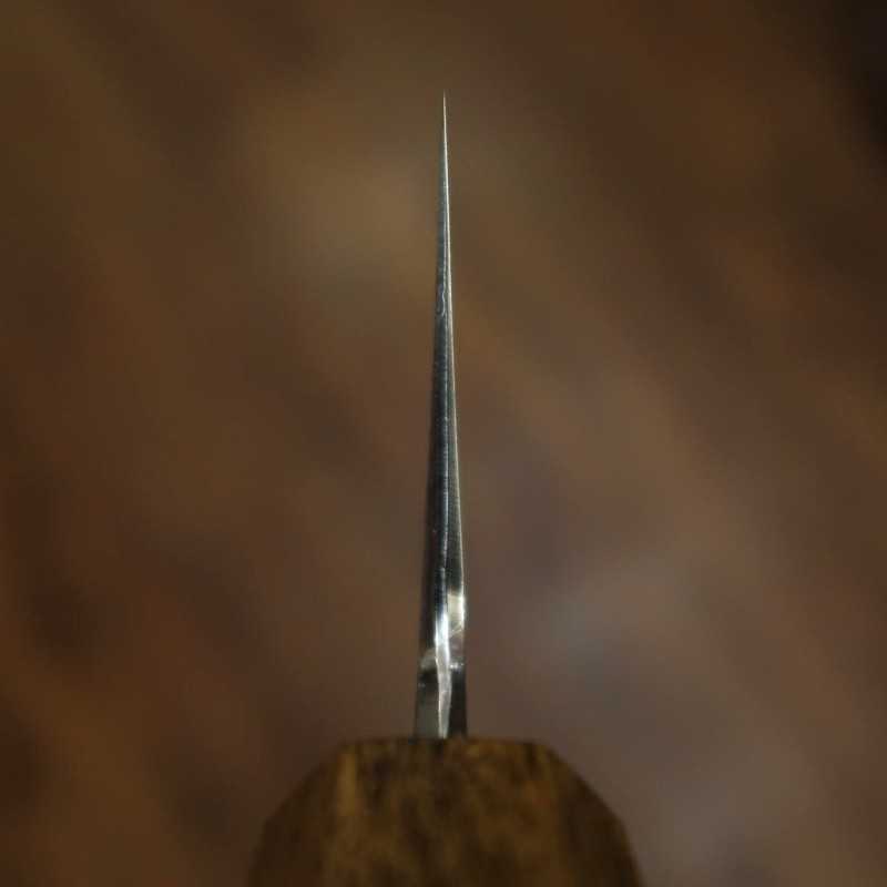 Bunka Hado Sumi Shirogami #2 cabo de carvalho com acabamento urushi (180mm)