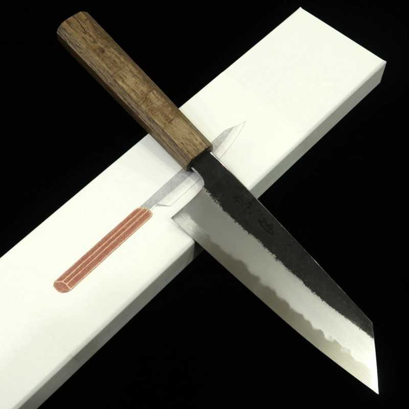 Bunka Hado Sumi Shirogami #2 cabo de carvalho com acabamento urushi (180mm)