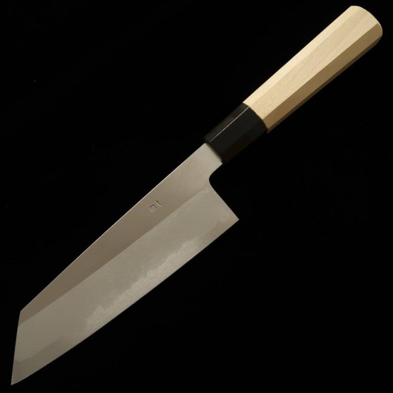 HADO Junpaku Bunka Acier Blanc No.1 Manche octogonal en bois de hô (180mm)