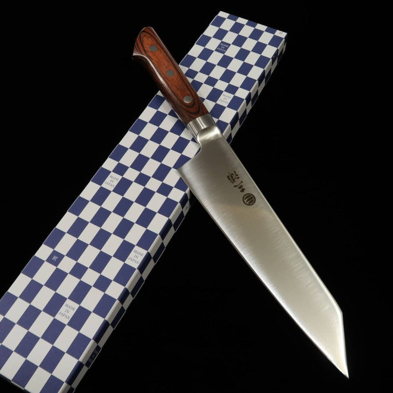 MIURA, Bunka, AUS8, manche acajou (195 mm)