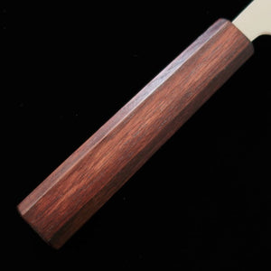 三浦 MIURA 文化 銀紙三号 紫樫八角柄  (170mm)