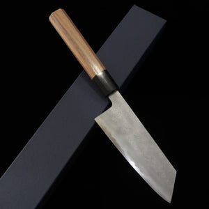 三浦 MIURA 小文化  VG10 鎚目 ウォルナット八角柄  (140mm)