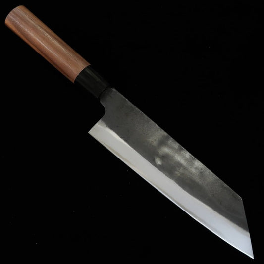 三浦 MIURA 文化 白紙二号 黒打ち 胡桃柄 (190mm)