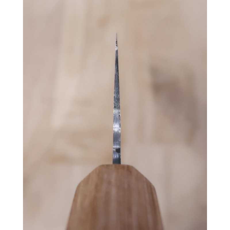 佐治武士 SAJI TAKESHI VG10 有色ダマスカス 文化包丁 紫檀八角柄 (165mm)