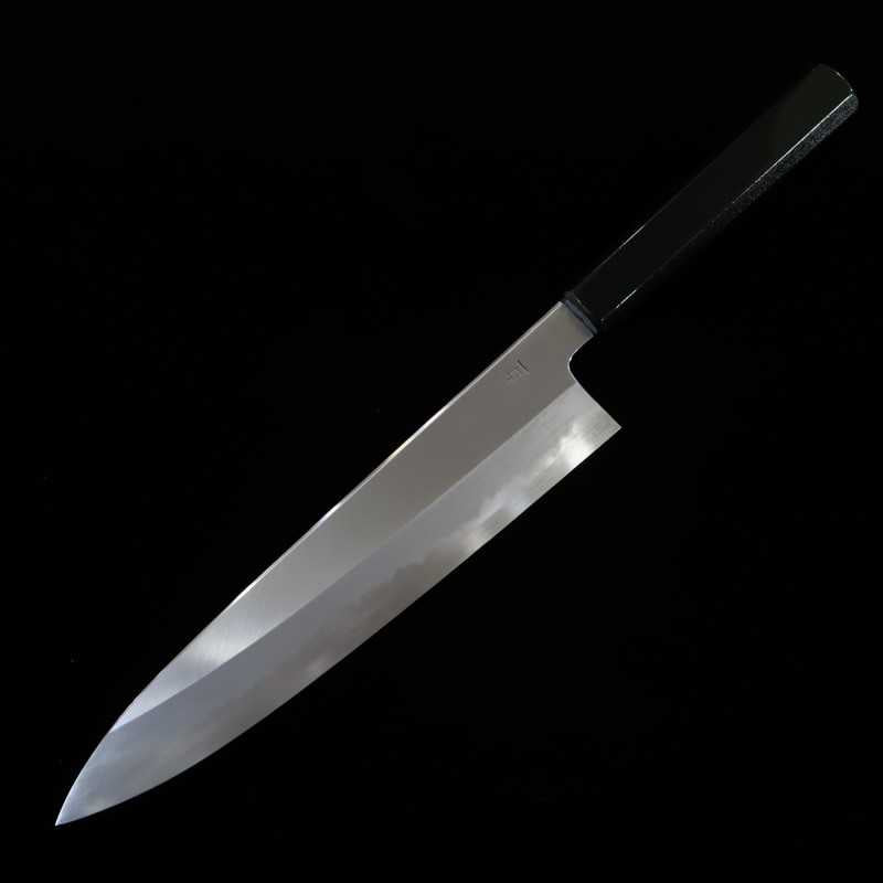 景清 KAGEKIYO 白紙一号 漆緑呂 牛刀 (210/240mm)