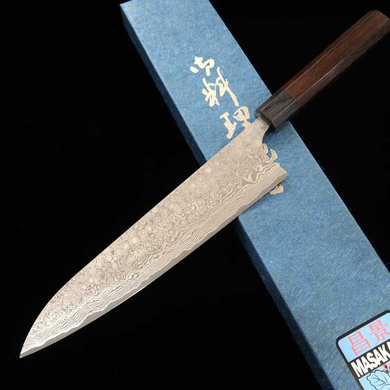 MASAKAGE Masakage Kumo, gyuto VG10, núcleo damasco (210/240 mm)