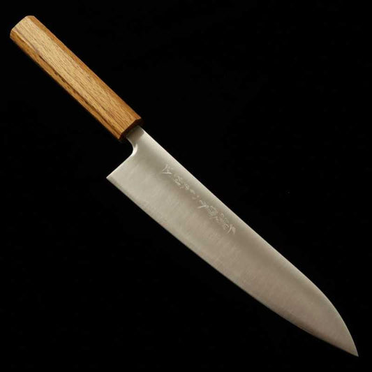 Gyuto MIURA Powdered High Speed with Oak Octagonal Handle (210/240mm)