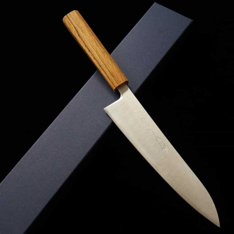 Miura MIURA gyuto acero en polvo de alta velocidad, mango octogonal de roble (210/240 mm)