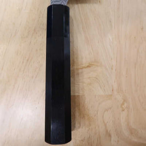 Forge Nigara Hamono NIGARA Motif sombre Gyuto SG2, manche octogonal en ébène (210-270 mm)
