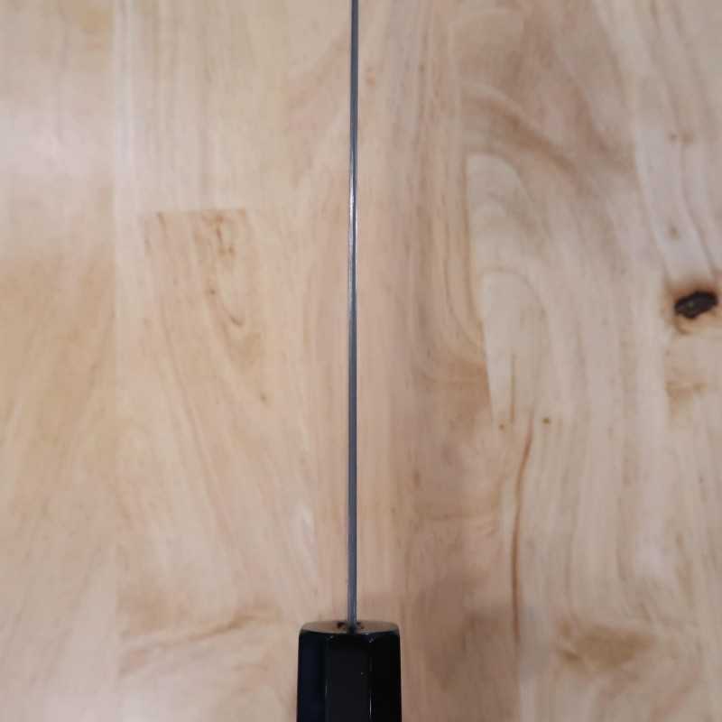 Forge Nigara Hamono NIGARA Motif sombre Gyuto SG2, manche octogonal en ébène (210-270 mm)