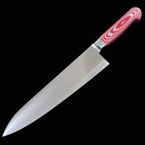 SUISIN Gyuto INOX PREMIUM Micarta Handle Red/White (210/240cm)