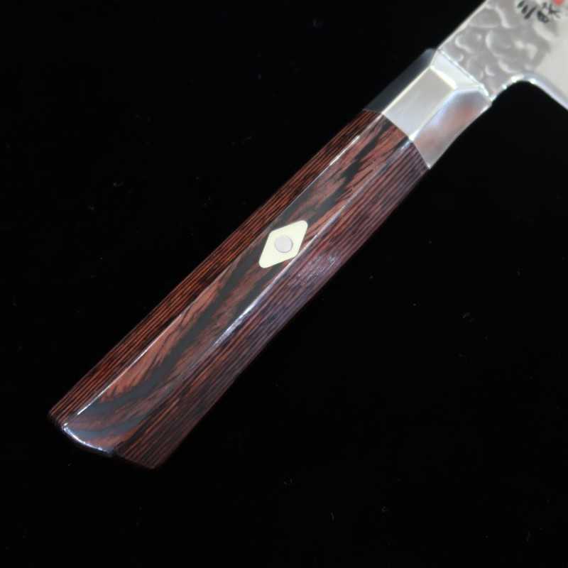 MCUSTA ZANMAI Gyuto Supreme Hammered Damascus VG-10 (180-240mm)